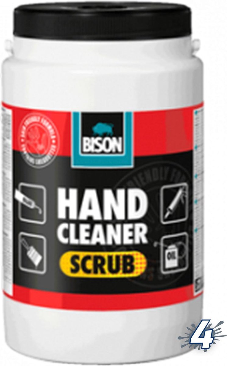 Bison handreinigingscr�me met scrub 3 l