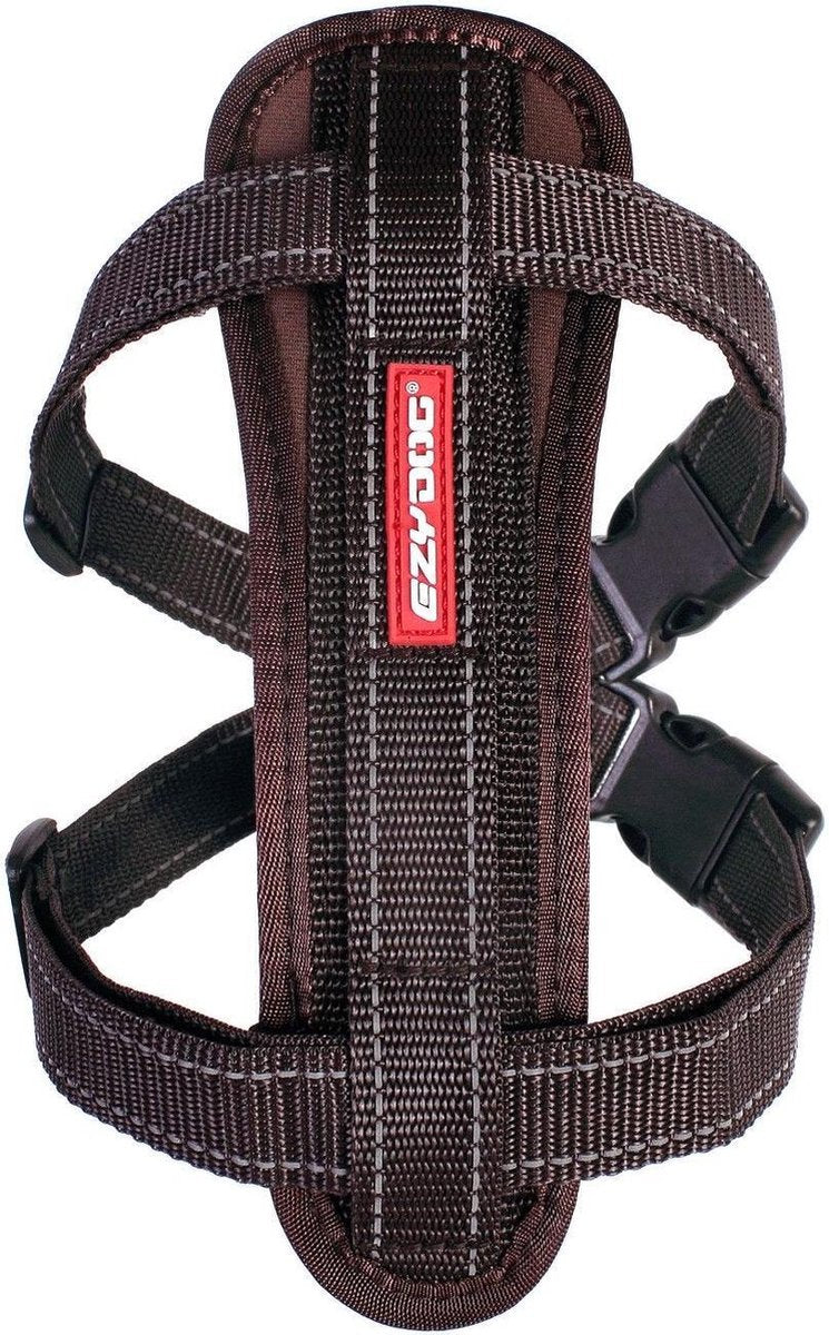 EzyDog Chest Plate Hondenharnas / tuig - L - Bruin