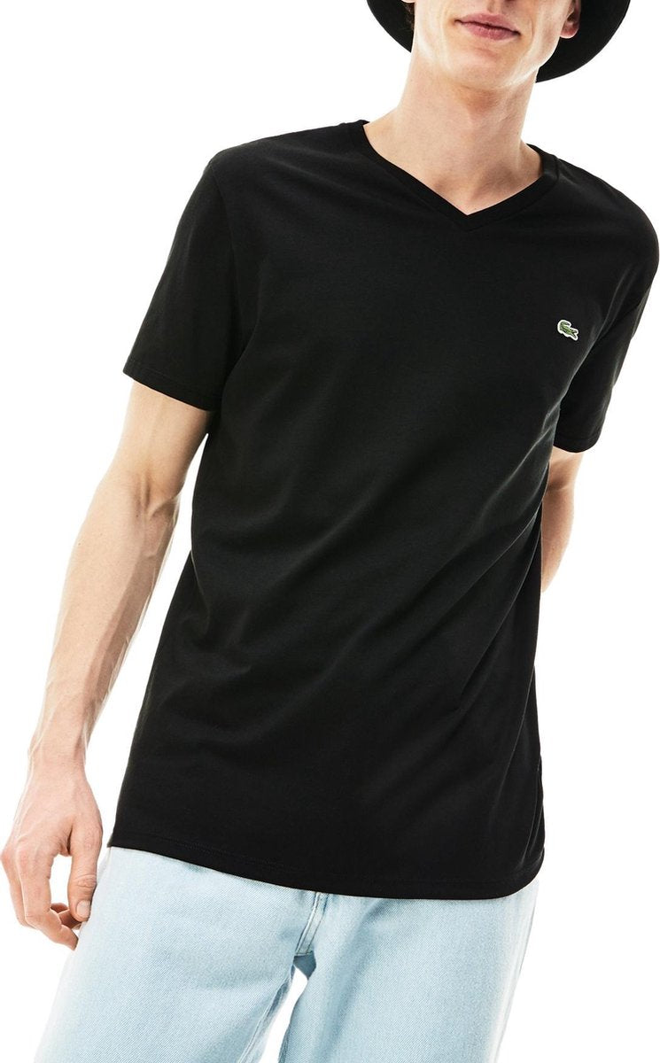 Lacoste V-Neck Pima T-Shirt Heren - Maat 3XL
