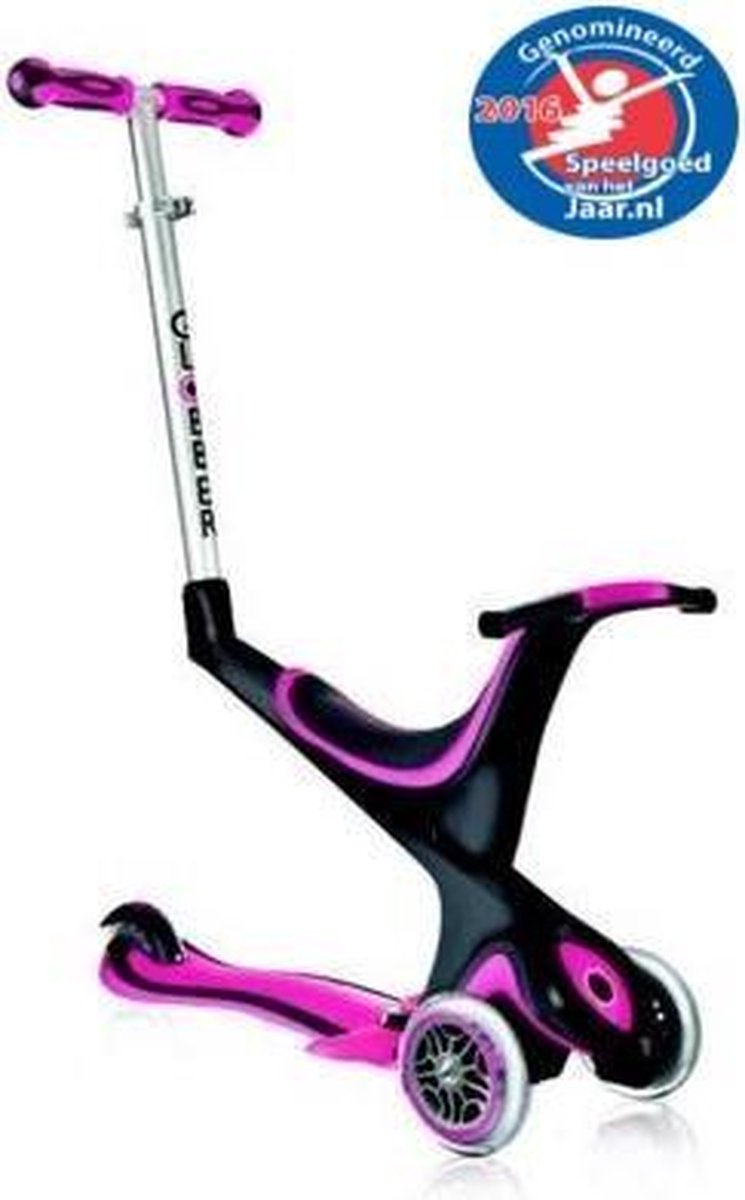 Globber My Free Seat 5 In 1 - Step - Jongens en meisjes - Roze