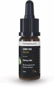 Hemptouch CBD Oil Gold 500mg CBD (5%)