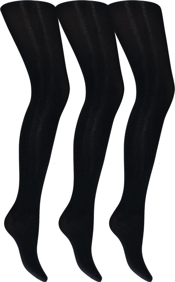 Apollo 3P Dames Panty 60 denier - Maat XXL