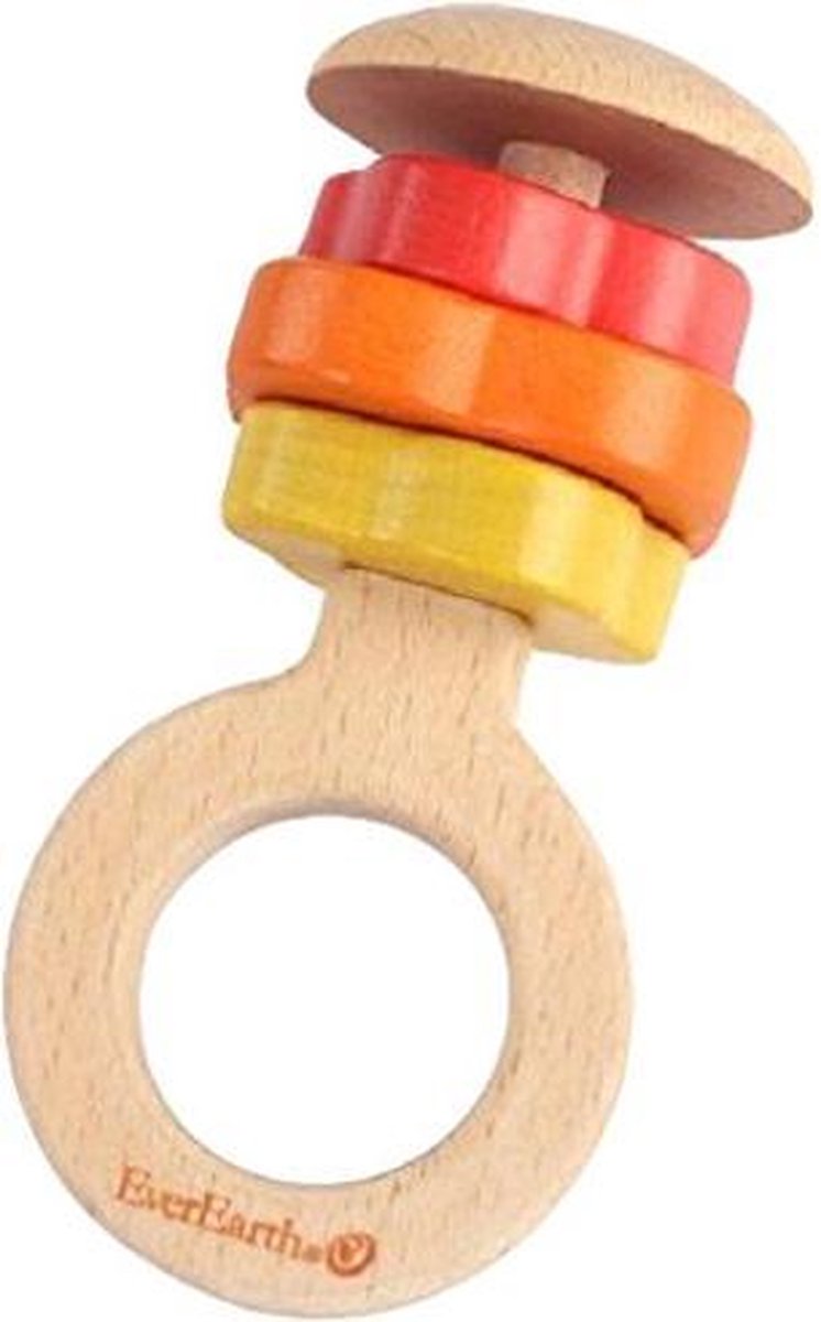 EverEarth Colored shapes rattle