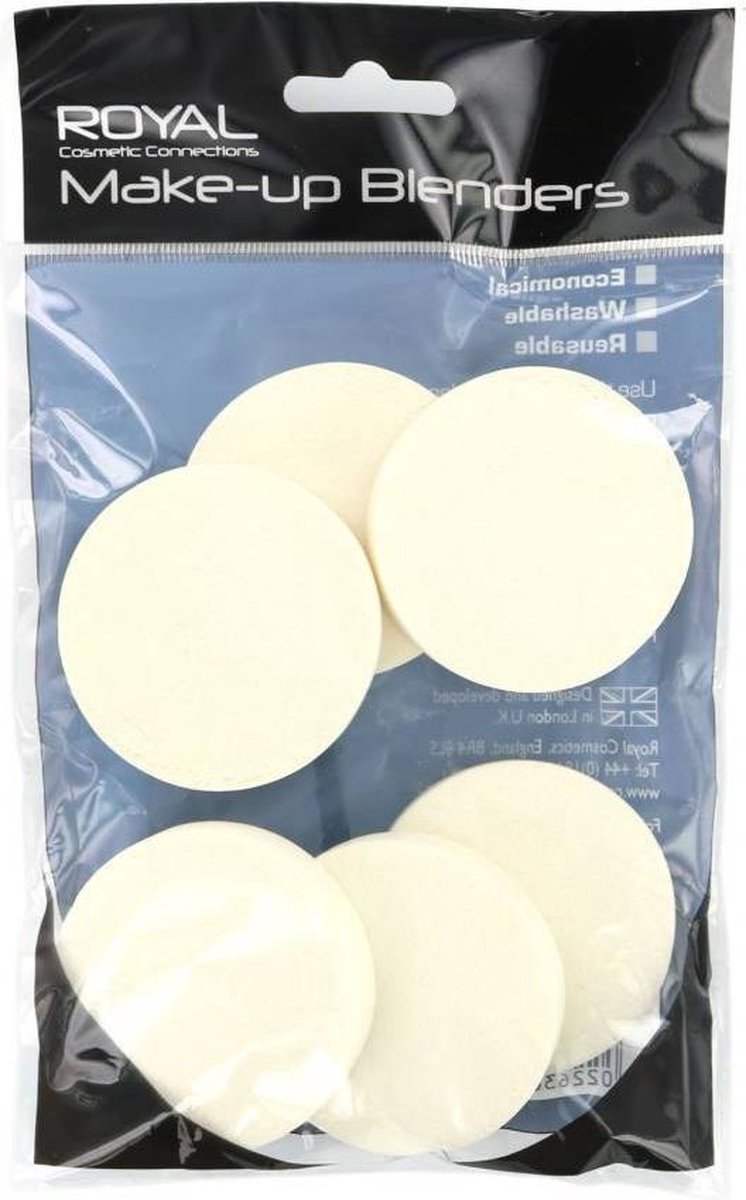 Royal Make-up Blenders (6 Stuks)