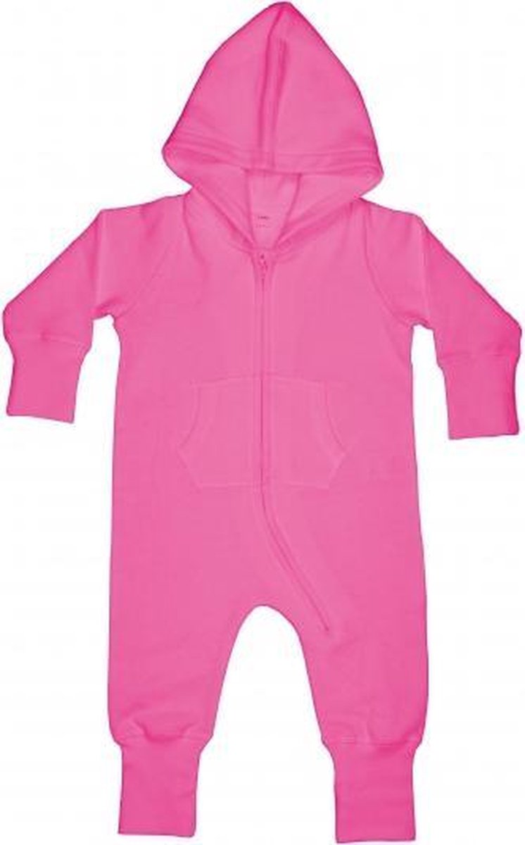 Roze onesie voor babies 6-12 maanden