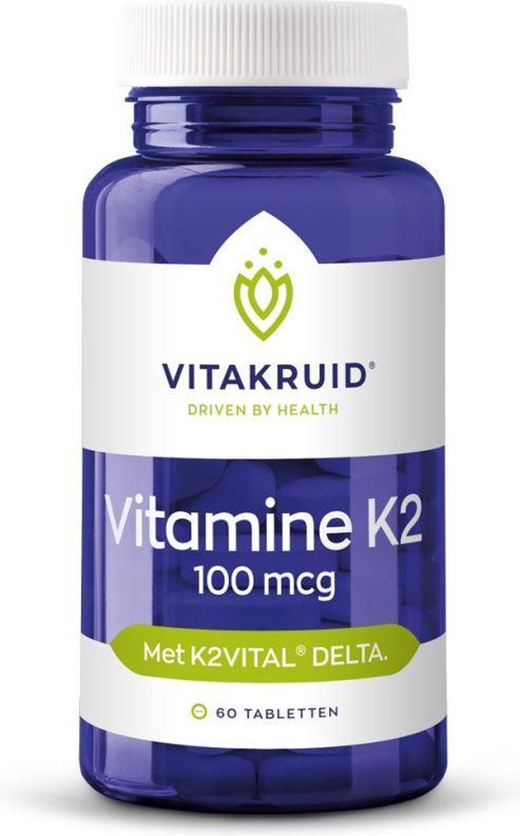 Vitakruid / Vitamine K2 100 mcg - 60 tabletten