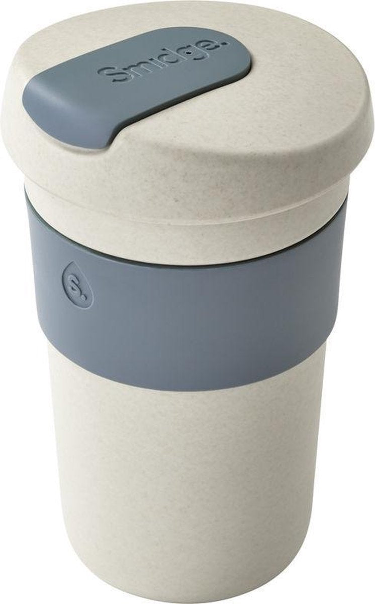 Smidge Koffiebeker Natural Collection 400 Ml Beige/grijs