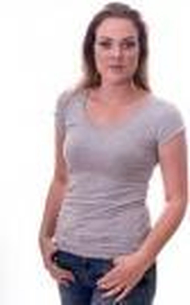 Claesens T-Shirt round neck 8015 Grey M
