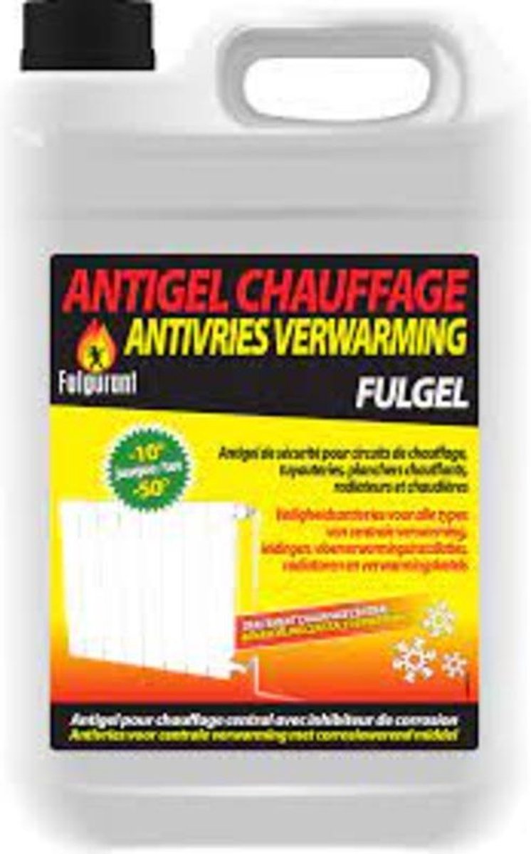 Fulgurant antigel voor verwarming  5L