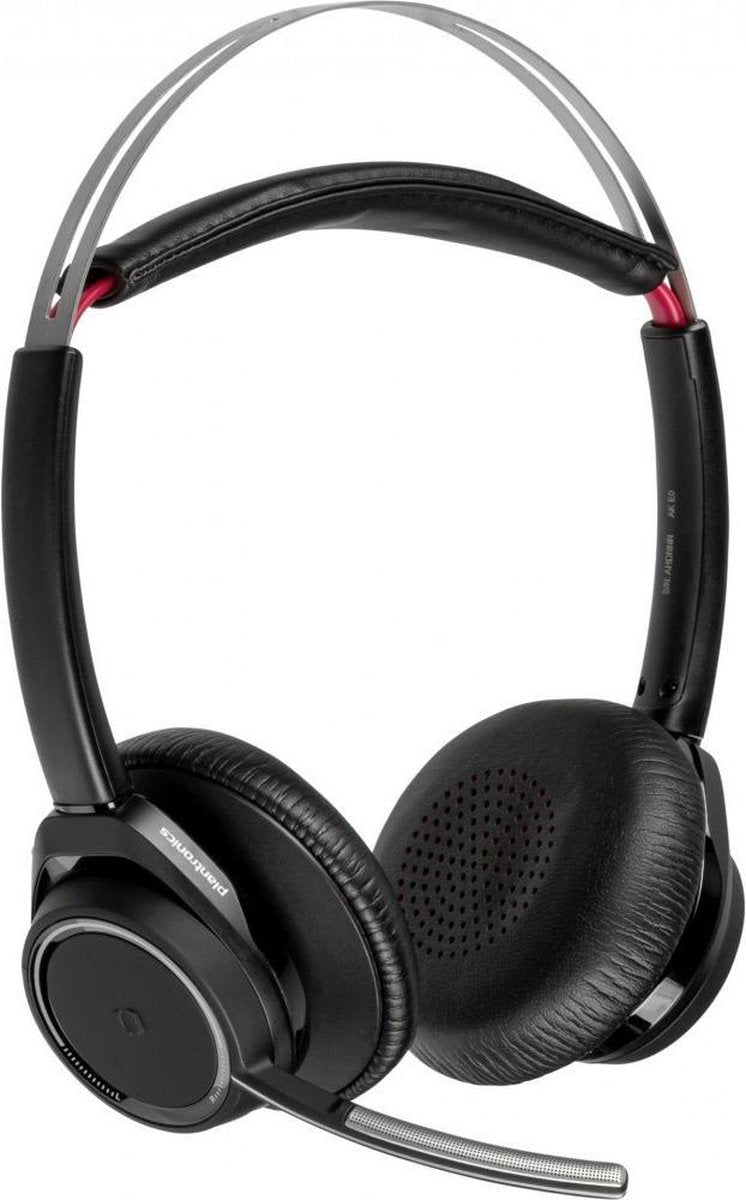POLY Voyager Focus UC Headset Hoofdband Bluetooth Zwart