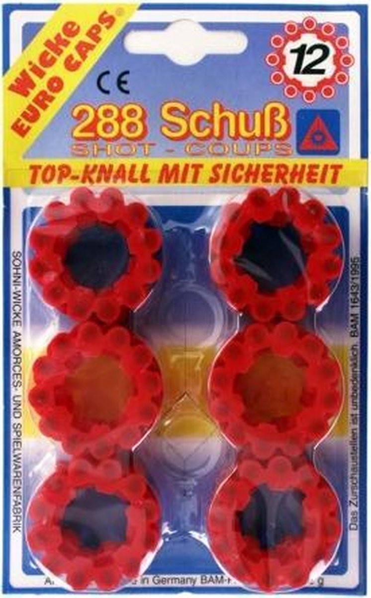 Klappertjes voor Pistool 12 Schots - 24x12