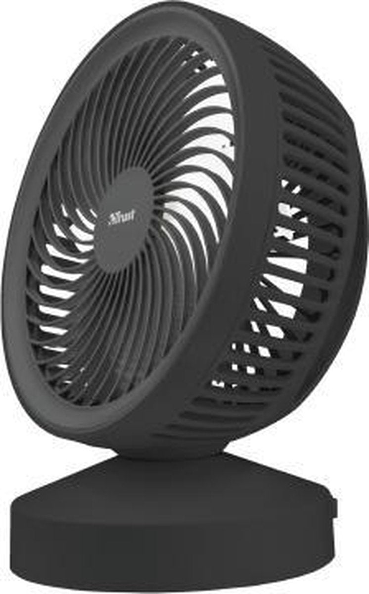 Trust - Ventu | USB Ventilator | 42 dB | Antislipvoet | Veiligheidsrooster | Zwart