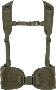 101inc Tactical belt with harnas groen