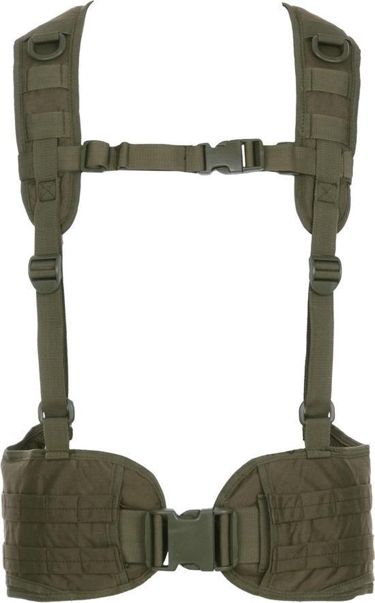 101inc Tactical belt with harnas groen