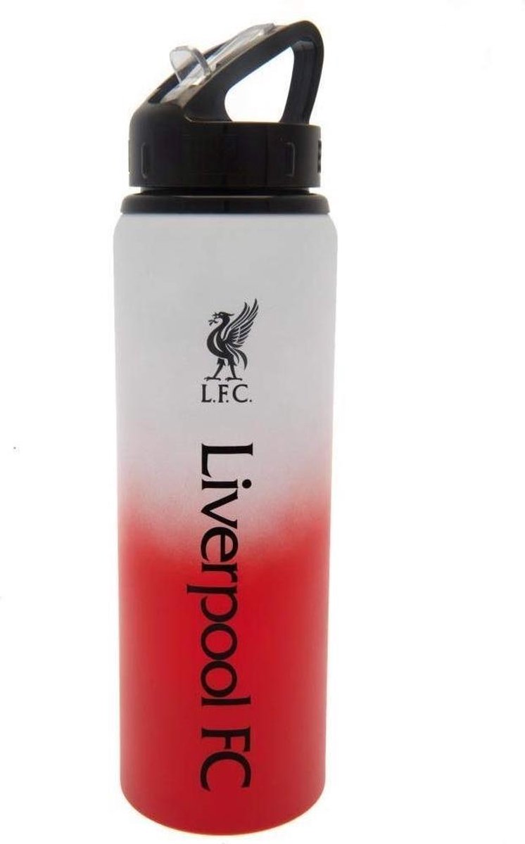 Liverpool Drinkfles 750 Ml Aluminium Rood/wit