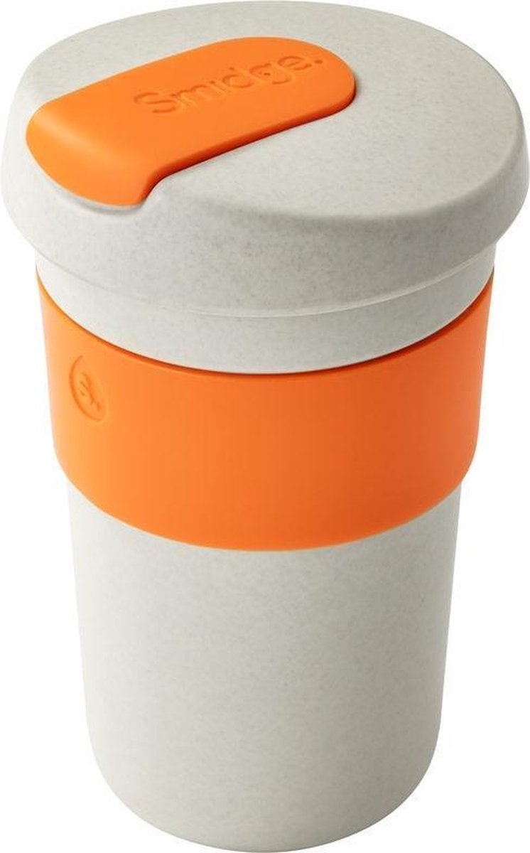 Smidge Koffiebeker Natural Collection 400 Ml Beige/oranje