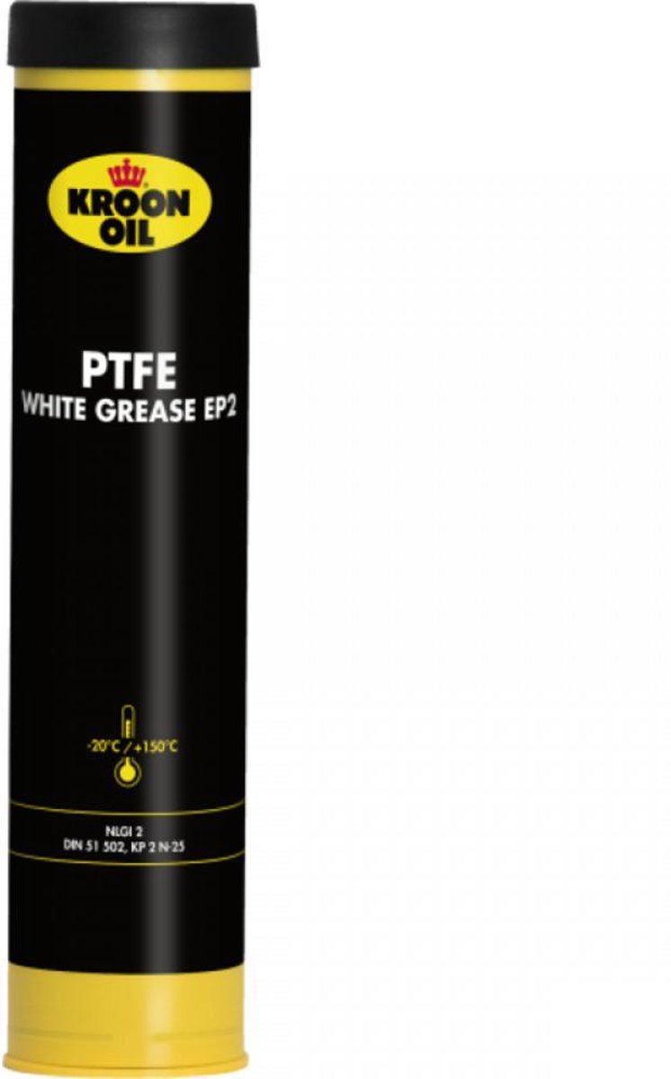 Kroon-Oil PTFE White grease EP2 400 gram