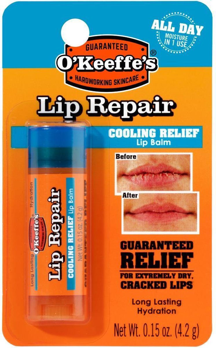 O'keeffe's -  Liprepair - verkoelende lippenbalsem - stick - 4.2g