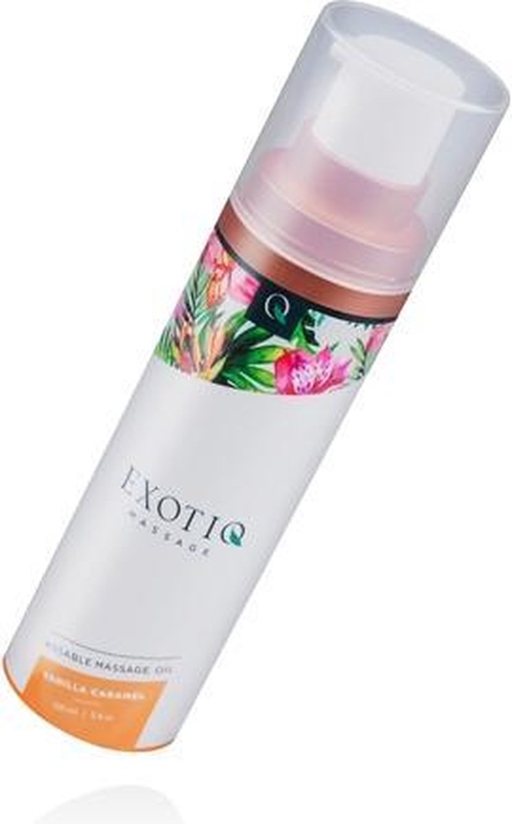 Exotiq Massageolie Vanilla Caramel - 100 ml - Drogist - Massage  - Drogisterij - Massage Olie