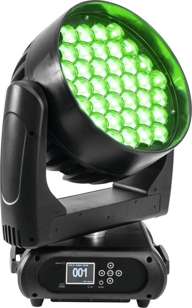 FUTURELIGHT moving head - movinghead -  EYE-37 RGBW Zoom LED -   Wash