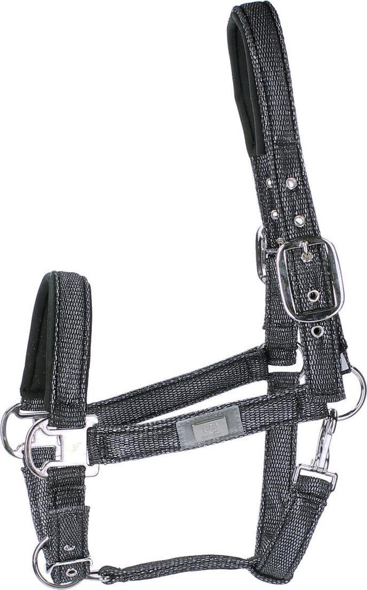Horsegear Halster  Lux - Black - shetlander