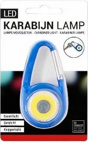 Verhaak Zaklamp Karabijn Led Staal Blauw