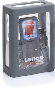 Lenco Xemio-655 Grey - MP3 speler met SD en USB ingang - 4 GB - Grijs
