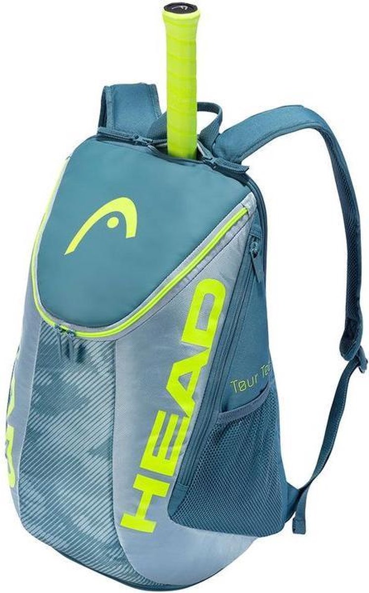 HEAD Tour Team Extreme Backpack Rugzak Grijs Geel Tennistas