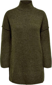 Onlelaina l/s long pullover Beech/Melange.