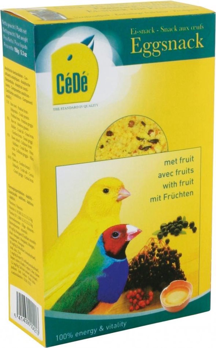Cede ei-snack kanarie + exoten fruit 150GR