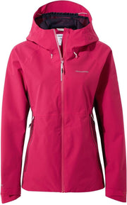Craghoppers Outdoorjas Haidon Dames Polyester Roze Maat 44