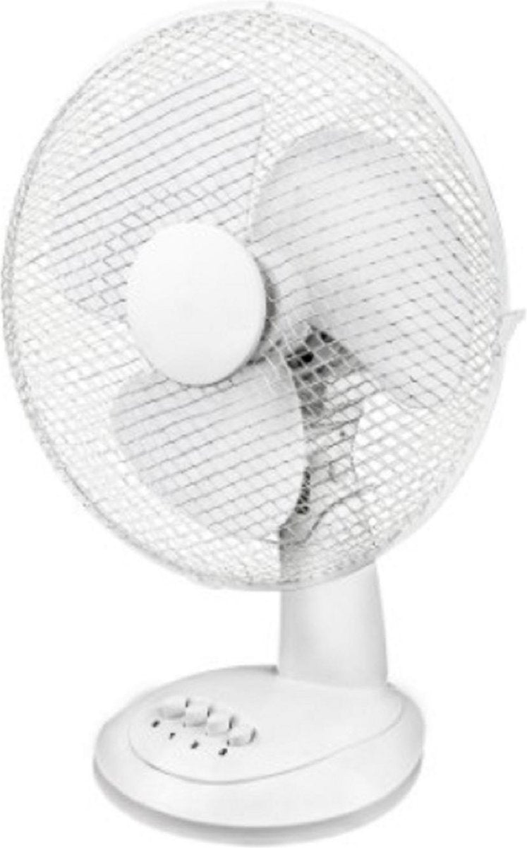 Ventilator Tafel Doorsnede 40cm. 3 Snelheden Wit