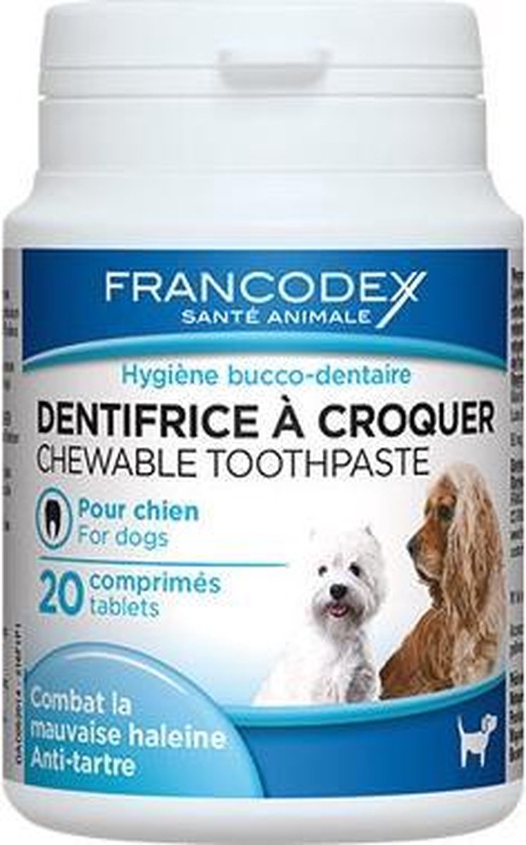 Francodex Gebitsverzorgende Kauwtabletten - 20 stuks