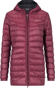 Life-Line Sveneti Fake Down Jas - Dames Outdoor Jas - Rood - Waterafstotende Regenjas