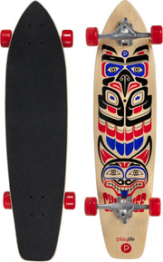 Powerslide SkateboardVolwassenen - bruin/rood/zwart/blauw