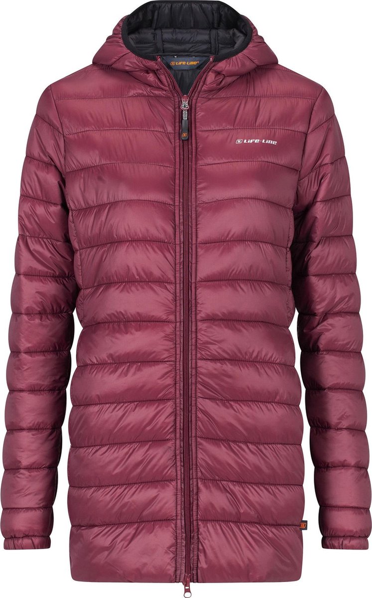 Life-Line Sveneti Dames Fake Down Jas - Rood