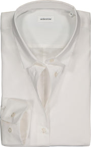 Seidensticker dames blouse slim fit - stretch - wit -  Maat: 40
