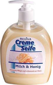 Regina Handzeep met pompje Melk & Honing