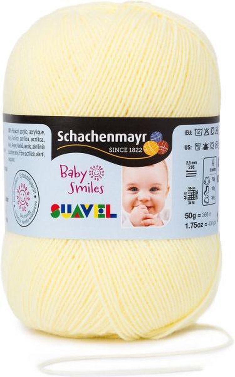 acryl Geel baby smiles