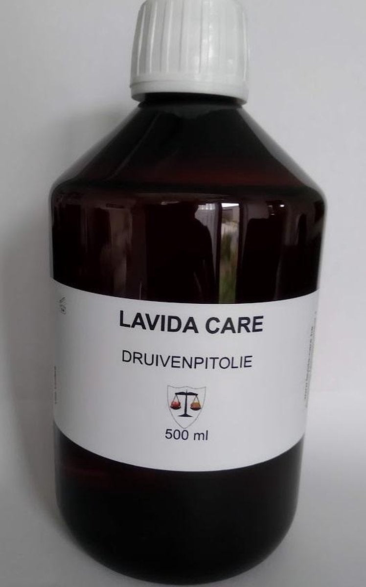 Druivenpitolie - 500 ml - huidolie - celregenerend