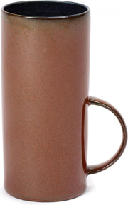 Serax Terres de Rêves by Anita Le Grelle Theekop - Ø6xH13 cm - Dark blue/Rust