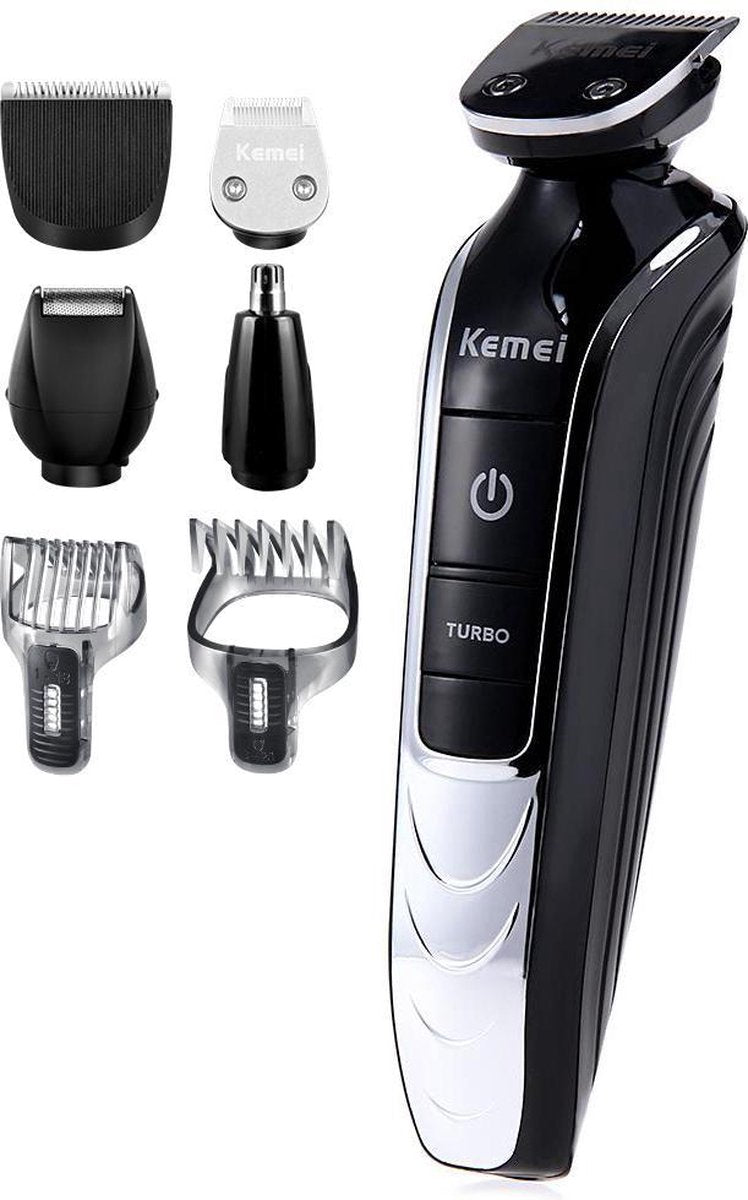 Kemei - Tondeuse Mannen – Draadloos - Baard en Neus Trimmer – Precisietrimmer - Lichaamstrimmer