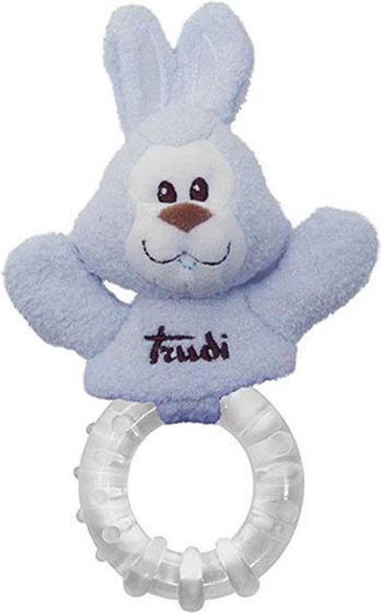 Trudi Bijtring Cremino Konijn 18 Cm Blauw