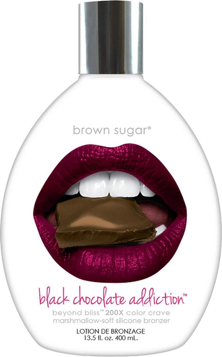 BROWN SUGAR BLACK CHOCOLATE ADDICTION Zonnebankcreme 200 bronzers - 400 ml