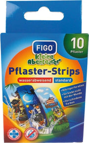 Figo waterafstotende Pleisters Kids Pirate 2 doosjes van 10stuks = 20stuks