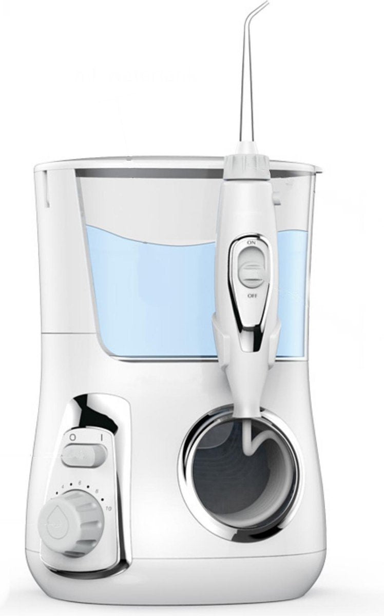 Membeli® Waterflosser Monddouche - Elektrische Waterpik - Reinigingssysteem Flosapparaat - Wit
