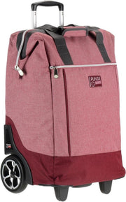 Punta Trolley Shopper Big Wheel Rood 40 Liter