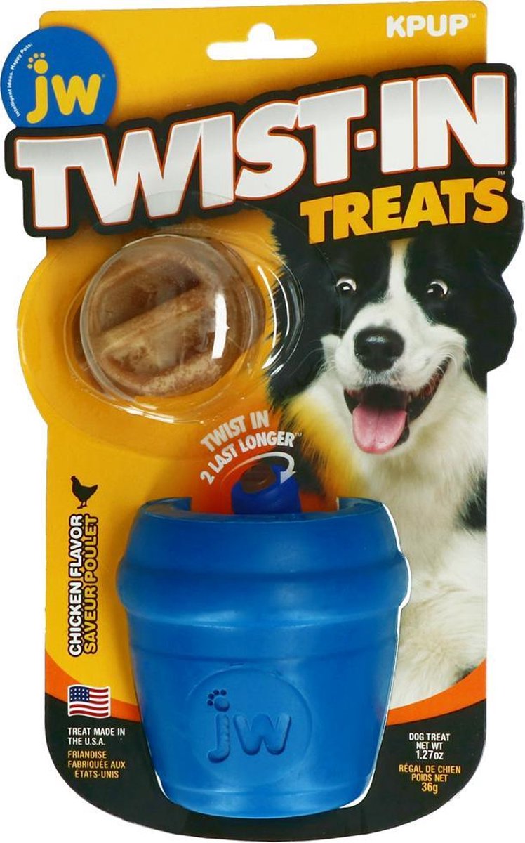 JW Twist-In Treats Toy & Treat