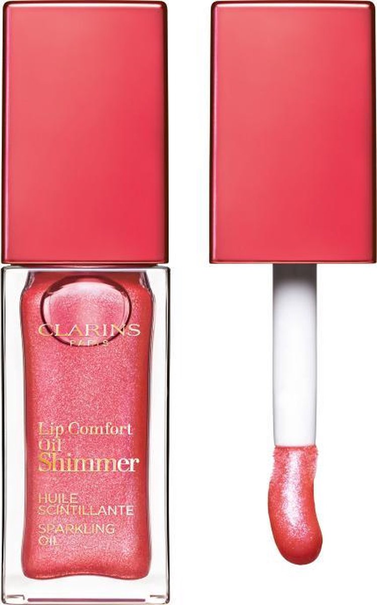 Clarins Lip Make-up Comfort Oil Shimmer Lipstick 01 Sequin Flares 7ml