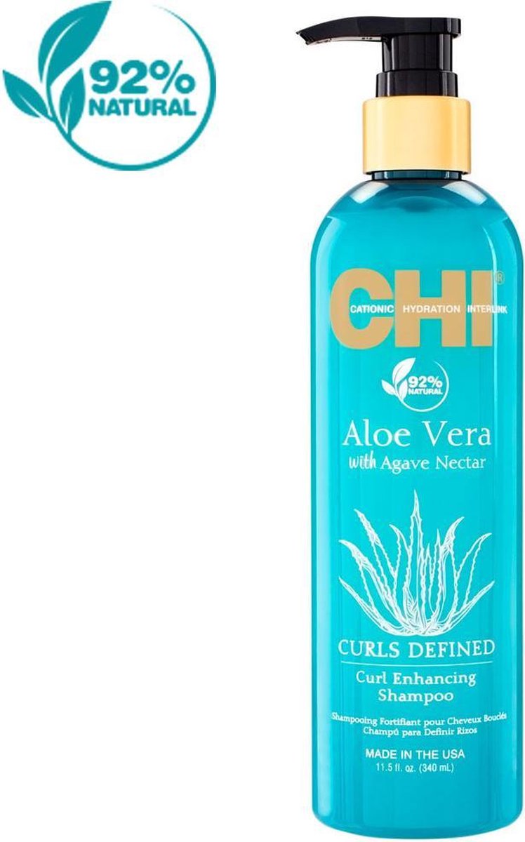 CHI Aloe Vera Agave Nectar Curl Shampoo